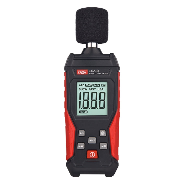 Misuratore di rumore del tester del volume della casa del rilevatore di decibel TASI TA650A, TA650A Misuratore di rumore del tester del volume della casa del rilevatore di decibel TASI TA650A, TA650A